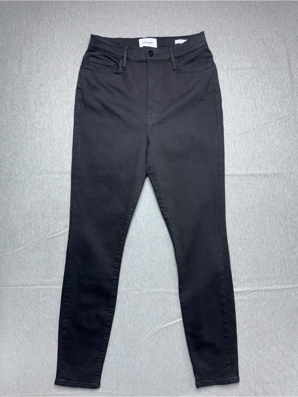 FRAME Ali High Rise Skinny Black Jeans Size 30